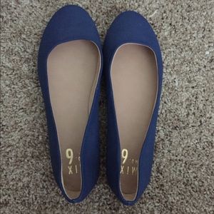 Blue flats